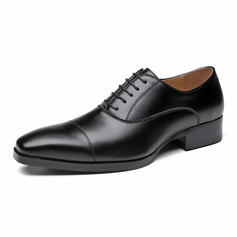 Zapatos Derby punta cuadrada