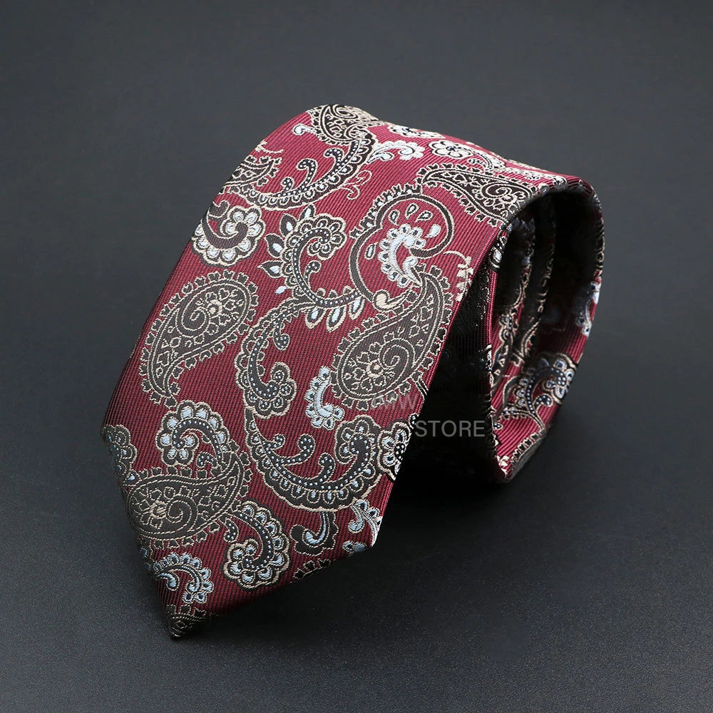 Corbata estampado Cachemir