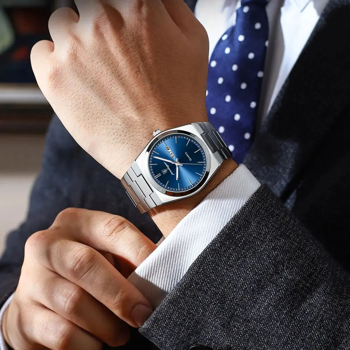 Reloj Poedagar Quartz de lujo